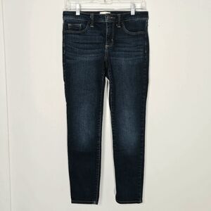 Universal Thread Dark Blue Skinny Cropped Ankle Jeans